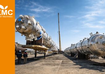 برج نیتروژن ریسیور پروژه میدان نفتی آذر